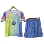 Maillot FC Barcelone Enfant 2025-26 Jaune