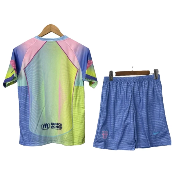 Maillot FC Barcelone Enfant 2025-26 Jaune