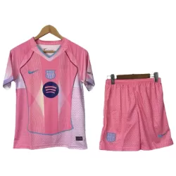 Maillot FC Barcelone Enfant 2025-26 Rose Maillot FC Barcelone Enfant 2025-26 Rose