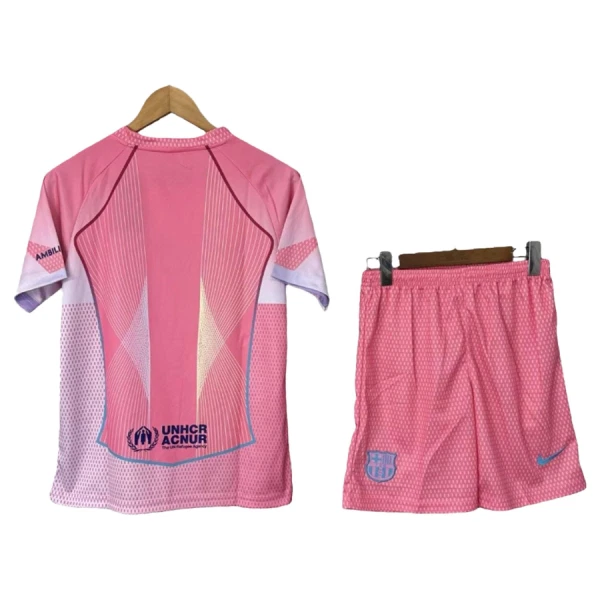 Maillot FC Barcelone Enfant 2025-26 Rose