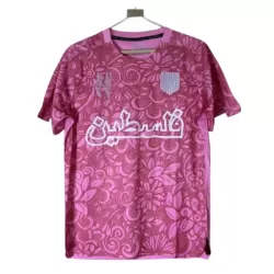 Maillot FC Palestina X Farrah Azam Homme 2025-26 Rose Maillot FC Palestina X Farrah Azam Homme 2025-26 Rose