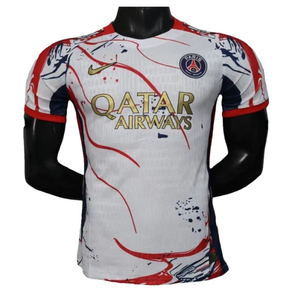 Maillot Paris Saint-Germain Homme 2025-26 Blanche Maillot Paris Saint-Germain Homme 2025-26 Blanche