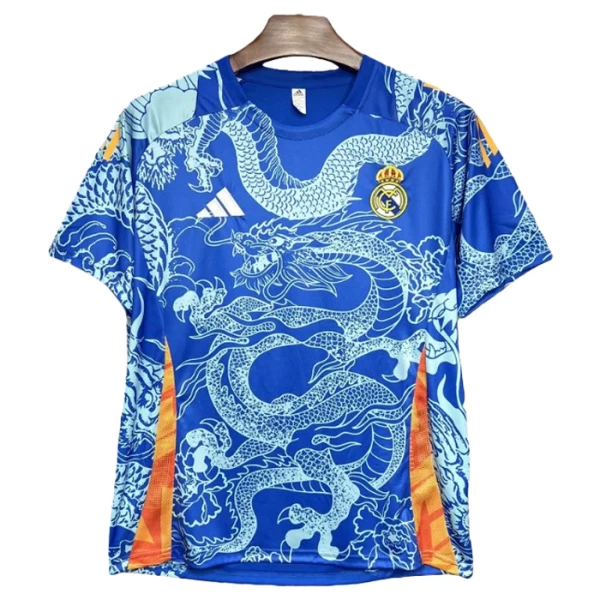 Maillot Real Madrid Dragon Homme 2025-26 Bleue Maillot Real Madrid Dragon Homme 2025-26 Bleue