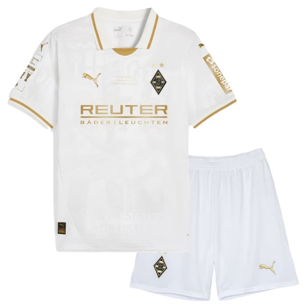 Maillot Borussia Mönchengladbach Enfant Anniversaire 2025-26 Maillot Borussia Mönchengladbach Enfant Anniversaire 2025-26