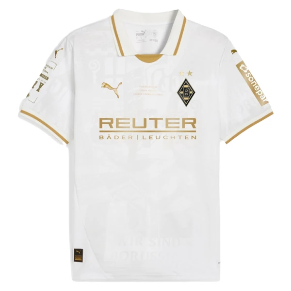 Maillot Borussia Mönchengladbach Homme Anniversaire 2025-26 Maillot Borussia Mönchengladbach Homme Anniversaire 2025-26