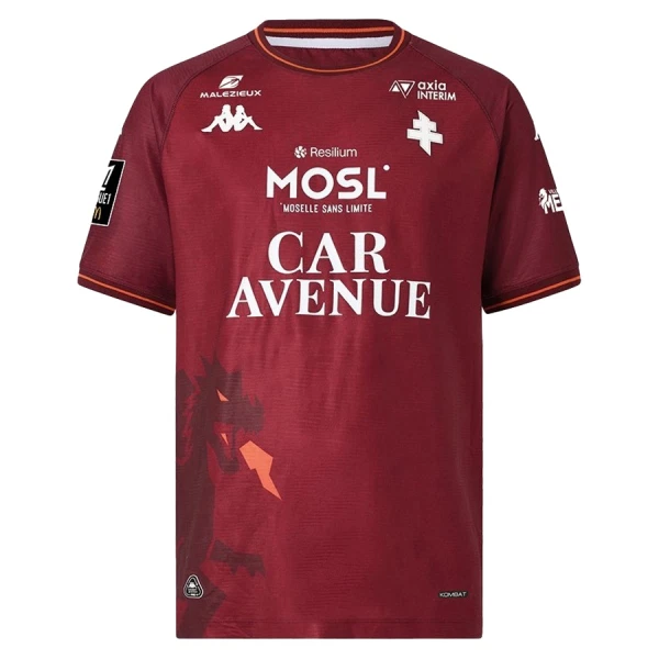 Maillot FC Metz Homme Domicile 2025-26 Maillot FC Metz Homme Domicile 2025-26