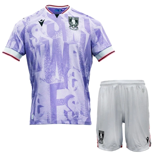 Maillot Sheffield Wednesday Enfant Extérieur 2025-26 Maillot Sheffield Wednesday Enfant Extérieur 2025-26