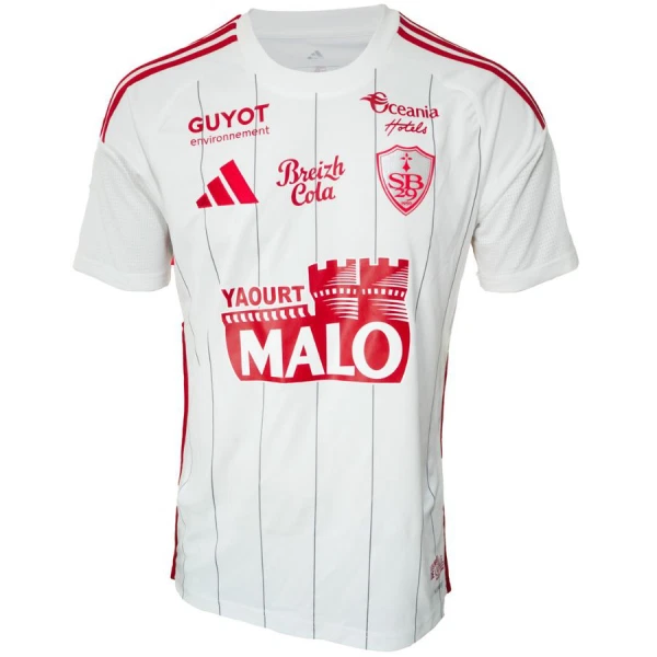 Maillot Stade Brestois Homme Extérieur 2025-26 Maillot Stade Brestois Homme Extérieur 2025-26