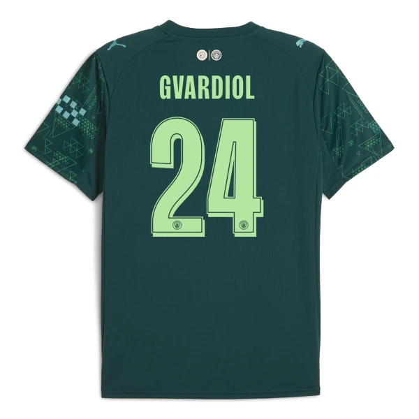Maillot Manchester City Gvardiol 24 Homme Fourth EA Sport 2025-26 Maillot Manchester City Gvardiol 24 Homme Fourth EA Sport 2025-26