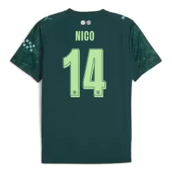 Maillot Manchester City Nico 14 Homme Fourth EA Sport 2025-26 Maillot Manchester City Nico 14 Homme Fourth EA Sport 2025-26