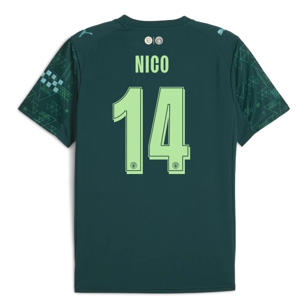 Maillot Manchester City Nico 14 Homme Fourth EA Sport 2025-26