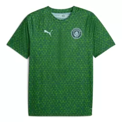 Maillot Manchester City Pre-Match Homme 2025-26 Verte Maillot Manchester City Pre-Match Homme 2025-26 Verte