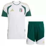 Italie Maillot d'Entraînement Enfant Coupe du Monde 2026 Blanche