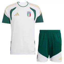 Italie Maillot d'Entraînement Enfant Coupe du Monde 2026 Blanche