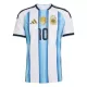 Maillot Argentine Messi 10 Enfant Domicile Coupe du Monde 2026