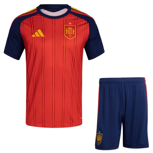 Maillot Espagne Enfant Domicile Coupe du Monde 2026 Maillot Espagne Enfant Domicile Coupe du Monde 2026