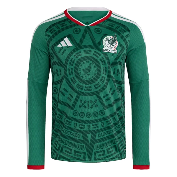 Maillot Manches Longues Mexique Homme Domicile Coupe du Monde 2026 Maillot Manches Longues Mexique Homme Domicile Coupe du Monde 2026
