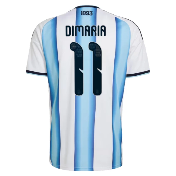 Maillot Argentine Di Maria 11 Homme Domicile Coupe du Monde 2026