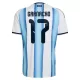 Maillot Argentine Garnacho 17 Enfant Domicile Coupe du Monde 2026