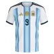 Maillot Argentine J. Alvarez 9 Enfant Domicile Coupe du Monde 2026