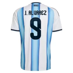 Maillot Argentine J. Alvarez 9 Homme Domicile Coupe du Monde 2026