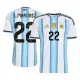 Maillot Argentine Lautaro Martinez 22 Homme Domicile Coupe du Monde 2026