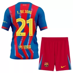 Maillot FC Barcelone Frenkie de Jong 21 Enfant Fourth 2025-26