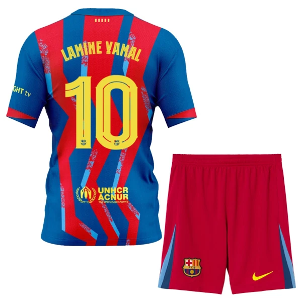 Maillot FC Barcelone Lamine Yamal 10 Enfant Fourth 2025-26