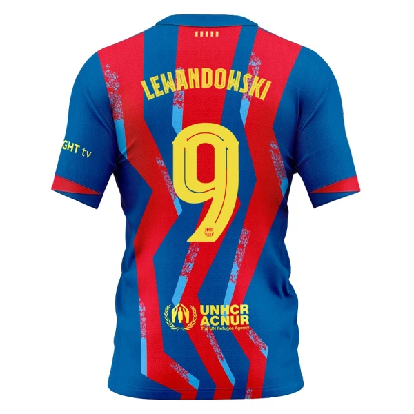 Maillot FC Barcelone Lewandowski 9 Enfant Fourth 2025-26