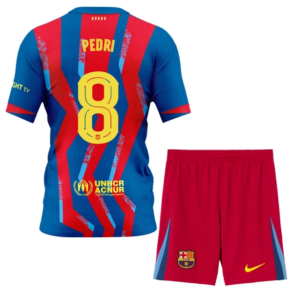 Maillot FC Barcelone Pedri 8 Enfant Fourth 2025-26