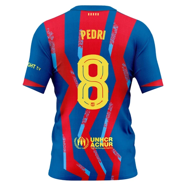 Maillot FC Barcelone Pedri 8 Homme Fourth 2025-26 Maillot FC Barcelone Pedri 8 Homme Fourth 2025-26