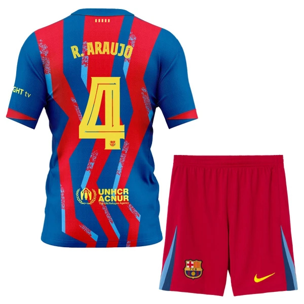 Maillot FC Barcelone R. Araujo 4 Enfant Fourth 2025-26 Maillot FC Barcelone R. Araujo 4 Enfant Fourth 2025-26