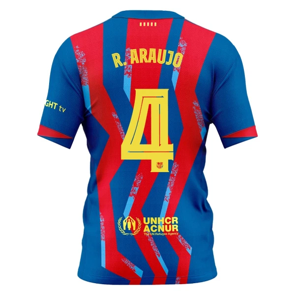 Maillot FC Barcelone R. Araujo 4 Homme Fourth 2025-26 Maillot FC Barcelone R. Araujo 4 Homme Fourth 2025-26