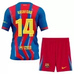 Maillot FC Barcelone Rashford 14 Enfant Fourth 2025-26
