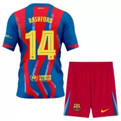 Maillot FC Barcelone Rashford 14 Enfant Fourth 2025-26