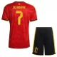 Maillot Belgique De Bruyne 7 Enfant Domicile Coupe du Monde 2026