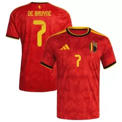 Maillot Belgique De Bruyne 7 Homme Domicile Coupe du Monde 2026