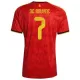 Maillot Belgique De Bruyne 7 Homme Domicile Coupe du Monde 2026