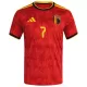 Maillot Belgique De Bruyne 7 Homme Domicile Coupe du Monde 2026