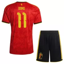 Maillot Belgique Doku 11 Enfant Domicile Coupe du Monde 2026