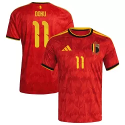 Maillot Belgique Doku 11 Homme Domicile Coupe du Monde 2026