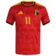 Maillot Belgique Doku 11 Homme Domicile Coupe du Monde 2026