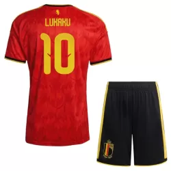 Maillot Belgique Lukaku 10 Enfant Domicile Coupe du Monde 2026