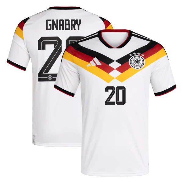 Maillot Allemagne Gnabry 20 Homme Domicile Coupe du Monde 2026