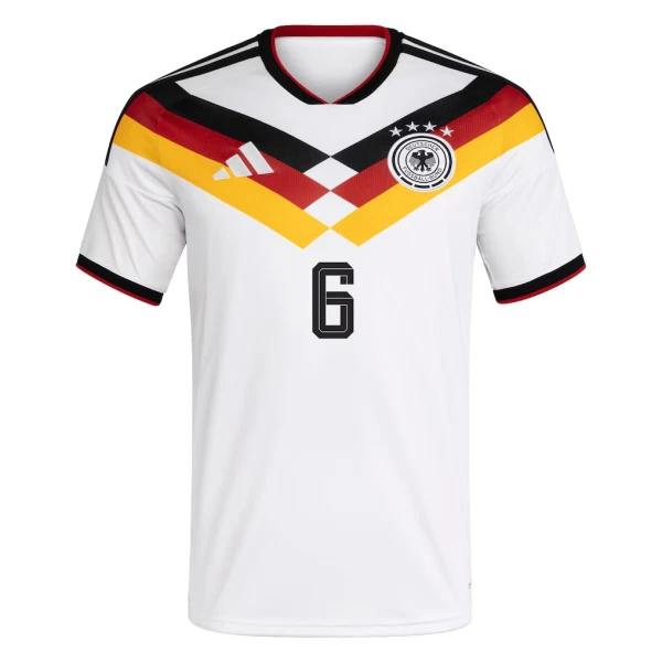 Maillot Allemagne Kimmich 6 Enfant Domicile Coupe du Monde 2026