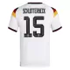 Maillot Allemagne N. Schlotterbeck 15 Homme Domicile Coupe du Monde 2026