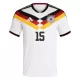 Maillot Allemagne N. Schlotterbeck 15 Homme Domicile Coupe du Monde 2026