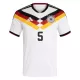 Maillot Allemagne Pavlovic 5 Homme Domicile Coupe du Monde 2026