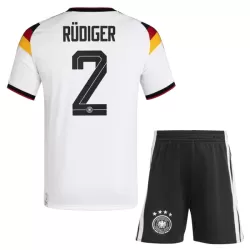 Maillot Allemagne Rudiger 2 Enfant Domicile Coupe du Monde 2026