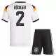 Maillot Allemagne Rudiger 2 Enfant Domicile Coupe du Monde 2026